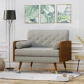 Komfortsessel im Mid-Century-Stil