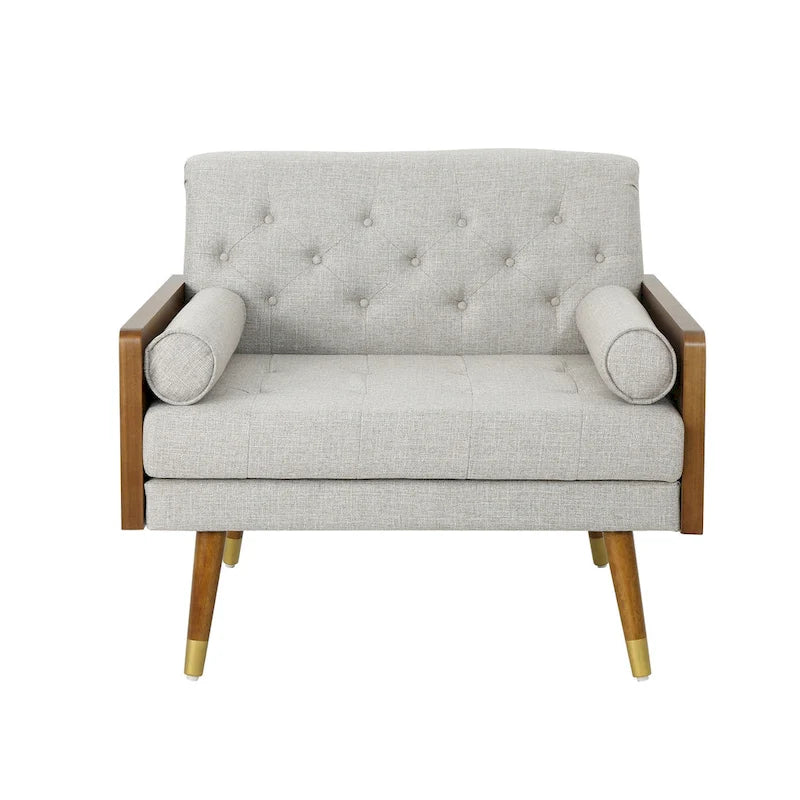 Komfortsessel im Mid-Century-Stil