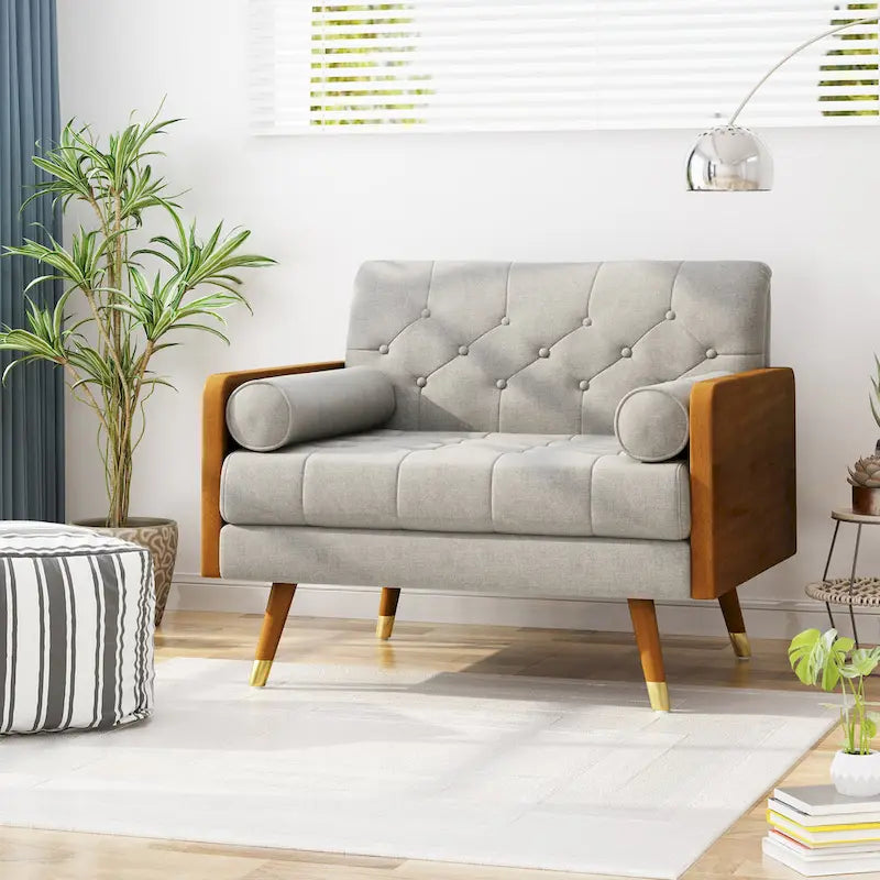Komfortsessel im Mid-Century-Stil