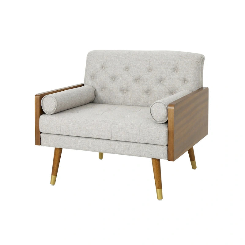 Komfortsessel im Mid-Century-Stil