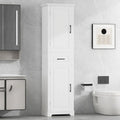 Meuble de rangement haut pour salle de bains, meuble de rangement autoportant