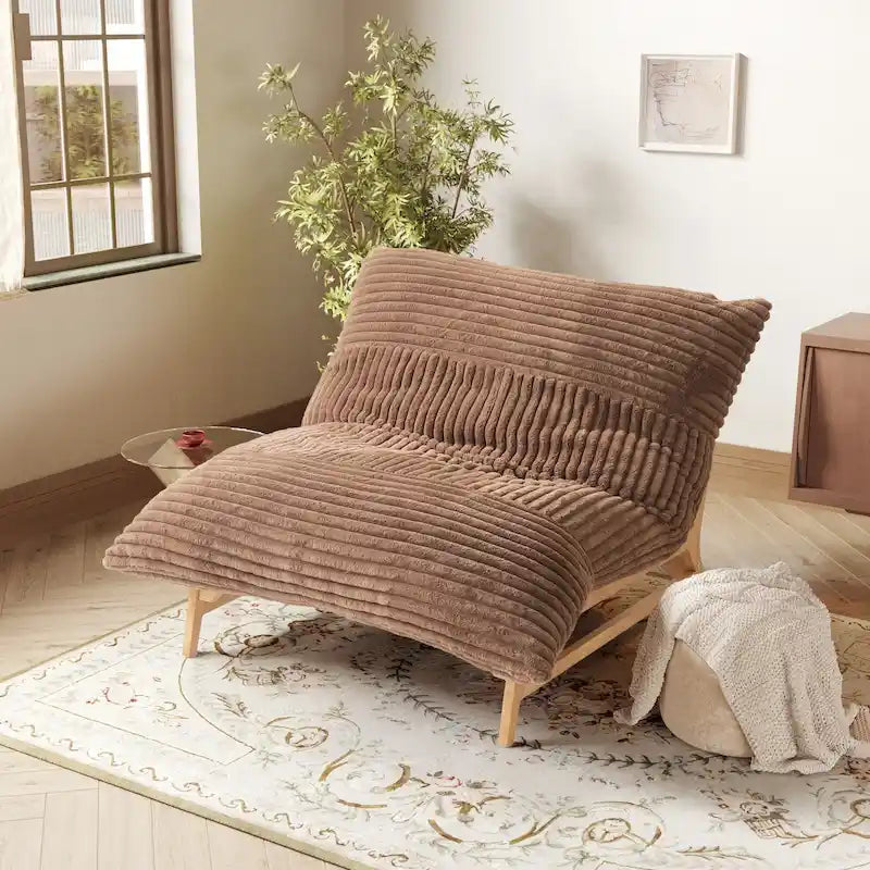 Großer Sitzsack, moderner Freizeitsessel, bequemer Schlafsofa, Lounge-Sessel für Wohnzimmer und Schlafzimmer