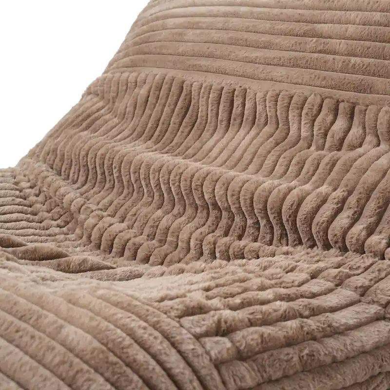 Sillón puff grande, sillón moderno de descanso, sofá cama cómodo, sillón lounge para sala o dormitorio