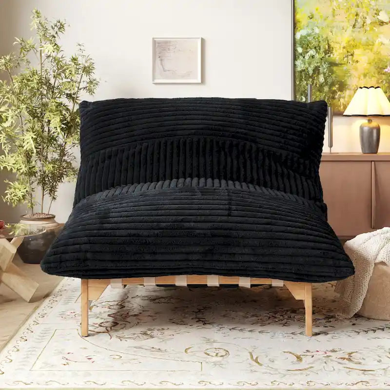 Sillón puff grande, sillón moderno de descanso, sofá cama cómodo, sillón lounge para sala o dormitorio