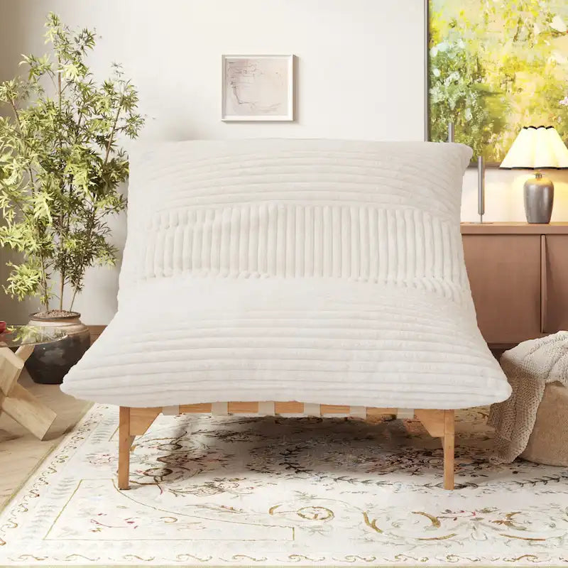Sillón puff grande, sillón moderno de descanso, sofá cama cómodo, sillón lounge para sala o dormitorio