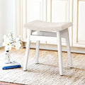 Schminktischhocker mit Sattelsitz - 17.83D x 12.4W x 16.53H