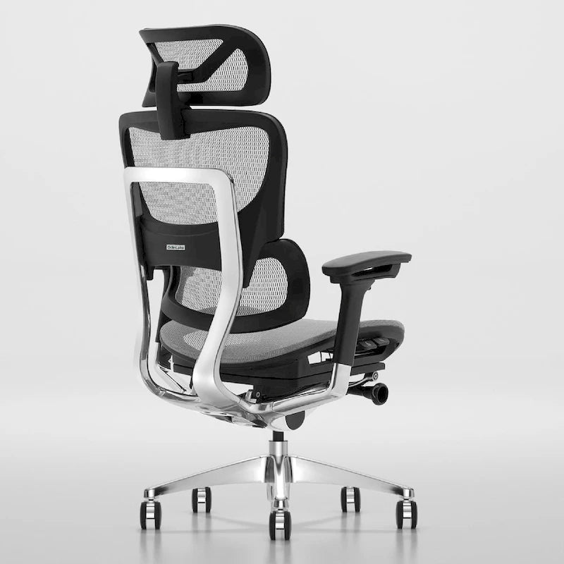 Chaise de bureau à dossier haut, chaise de bureau à domicile, chaise d'ordinateur sans repose-pieds